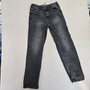 Wonder Nation Youth Black Jeans Size 16 Adjustable Waist Kids